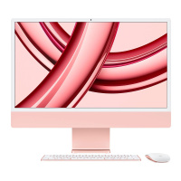 Apple iMac 24 Zoll (2023), M3 CPU, 8-Core GPU, 256GB SSD, 8GB RAM, ros